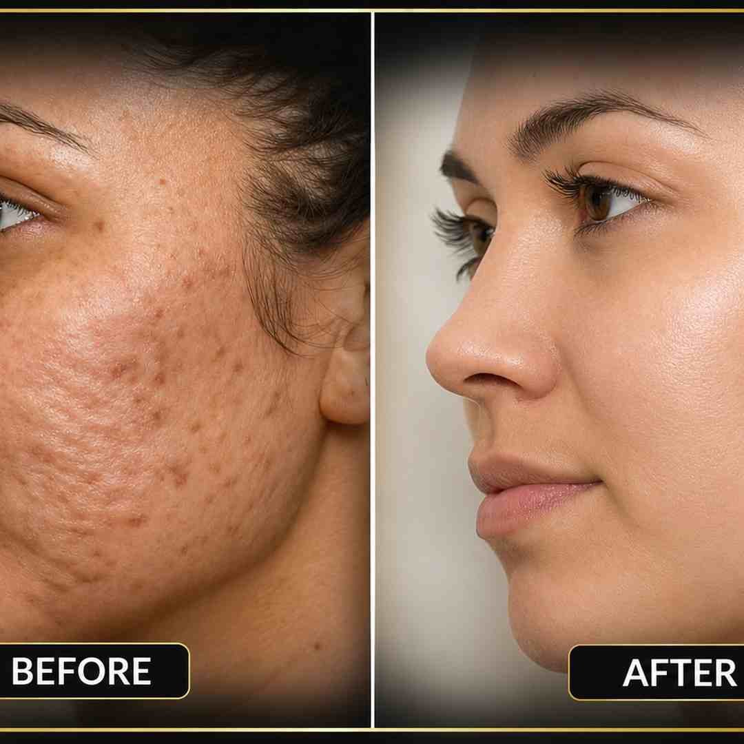 Acne Scar Treatment - After 4 Months